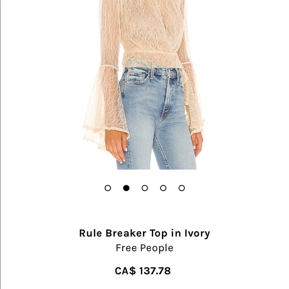 Free People top - Picture 2 of 4